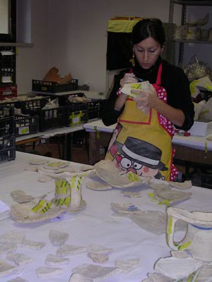 Cantiere scuola per il restauro di reperti ceramici, Museo della Regina, Cattolica (RN)