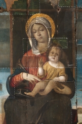 madonna con bambino e santi