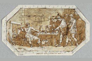 Felice Giani, Fabrizio rifiuta i doni dei suoi nemici, circa 1808 - Cooper Hewitt Smithsonian Design Museum - CC0