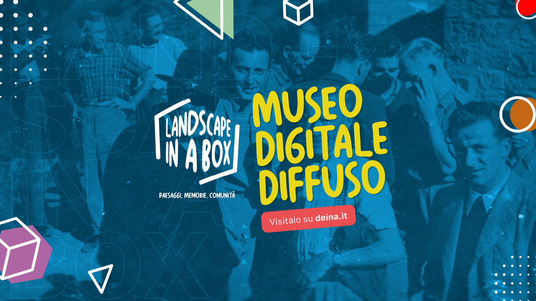 Landascape in a box - Header della pagina web che ospita il Museo digitale diffuso del progetto "Landscape in a box" - Filippo Bonadiman