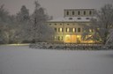 Formigine, parco di Villa Gandini, inverno, foto di Franco Bertolani