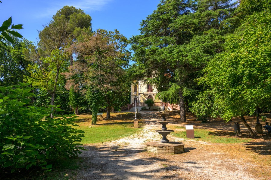 Villa Lodi Fè, Giardino, foto Daniele Casalboni per Comune di Riccione