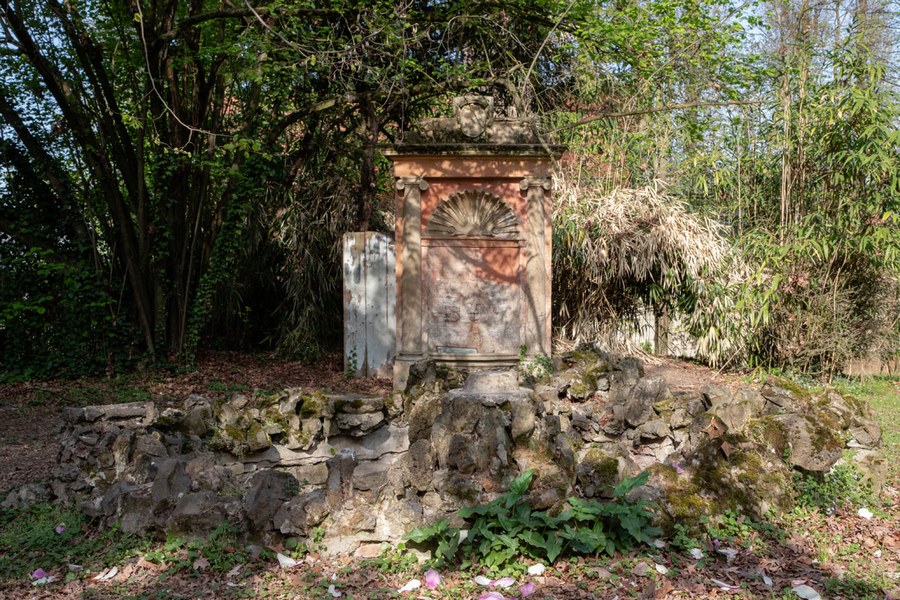 Fontana del parco di Villa Salina Malpighi (Ufficio Stampa e Comunicazione, Comune di Castel Maggiore)