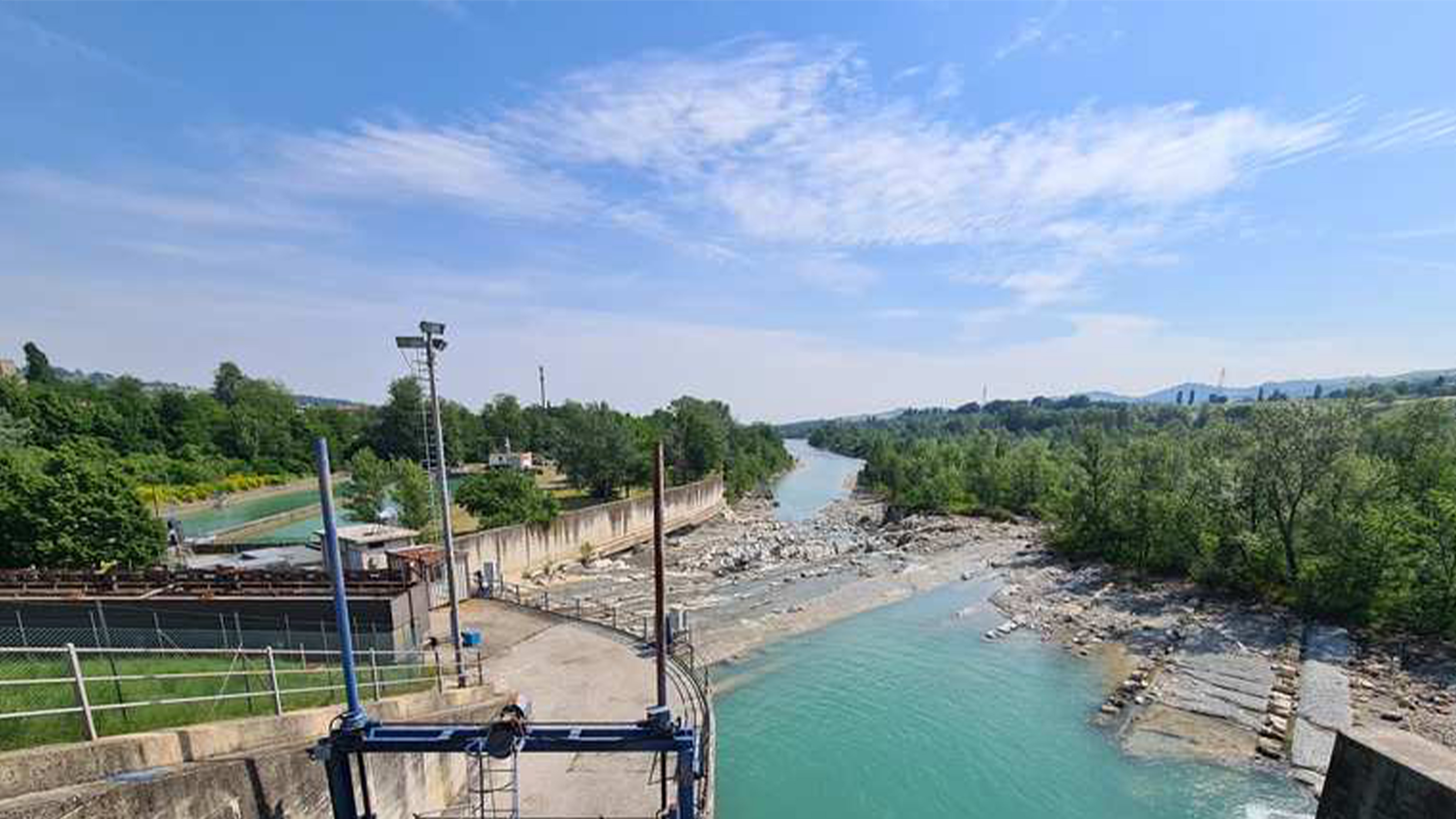 Il fiume Secchia e il suo paesaggio, protagonisti del secondo itinerario